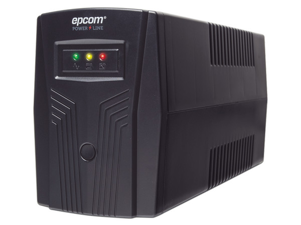 UPS EPCOM EPU850L de 850VA/510W, Topología Línea Interactiva, Entrada y Salida 120 Vca, Regulador de Voltaje AVR 80-150 Vca, Clavija NEMA 5-15P, 4 Tomas NEMA 5-15R.