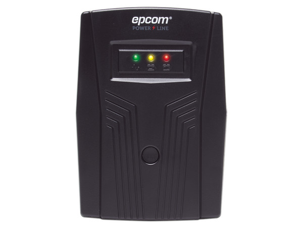 UPS EPCOM EPU850L de 850VA/510W, Topología Línea Interactiva, Entrada y Salida 120 Vca, Regulador de Voltaje AVR 80-150 Vca, Clavija NEMA 5-15P, 4 Tomas NEMA 5-15R.