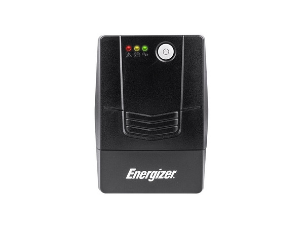No-Break Energizer ERENUPS6VA, 600VA (360 Watts) con 6 contactos NEMA 5-15R, 120V. Color Negro.