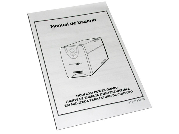 UPS Power Guard, 4 Contactos, Protección para Línea Telefónica, 500VA / 300W.