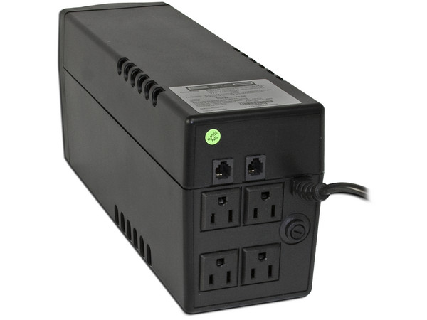 UPS Power Guard, 4 Contactos, Protección para Línea Telefónica, 500VA / 300W.