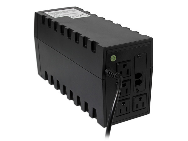 UPS Power Guard, 4 Contactos, Protección para Línea Telefónica, 750VA / 375W.