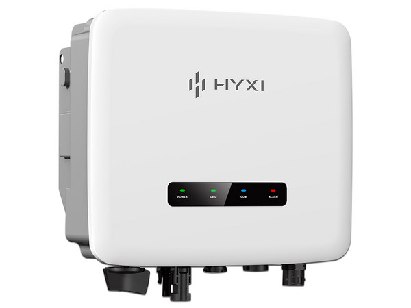 Inversor Solar HYXIPOWER HYX-S3K6-S2, Potencia de 3600W. Protección Contra Sobretensiones Tipo II, IP66. Color Blanco.