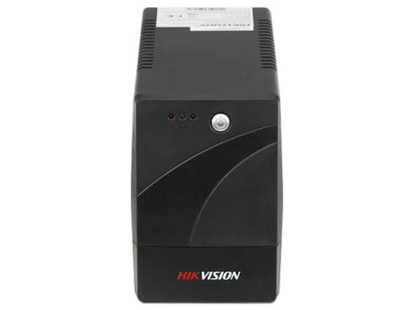 No Break Hikvision DS-UPS1000-R/X de 1000VA (600W), 6 Contactos NEMA 5-15R. Color Negro.