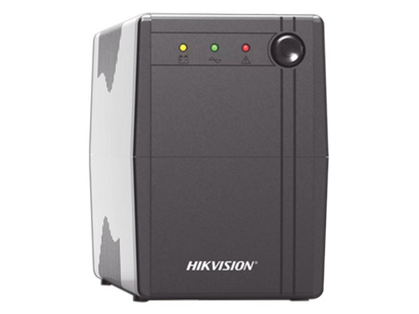 No Break Hikvision DS-UPS1000-X de 1000VA (600W), 6 Contactos NEMA 5-15R, Color Negro.