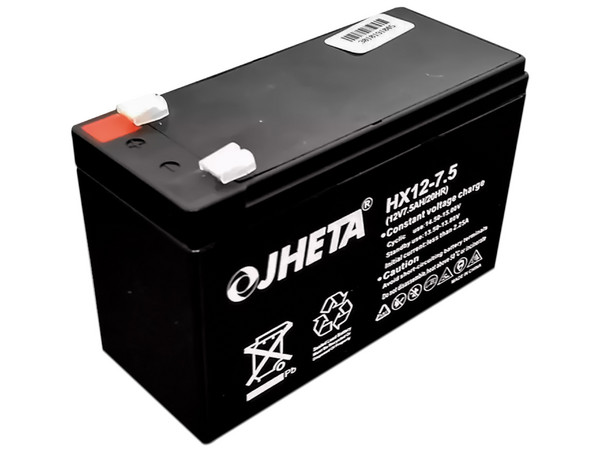 Batería para UPS Jheta (621207-50) de 12V/7.5Ah . Color Negro.