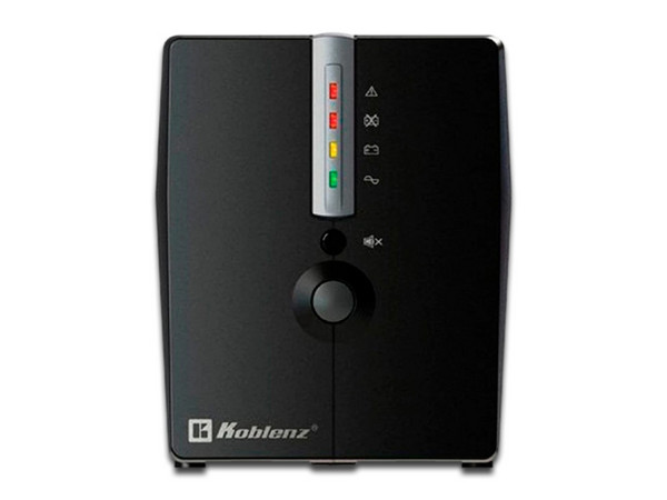 UPS No-Break Koblenz 10017 de 1000VA/500W, 8 contactos NEMA 5-15R.