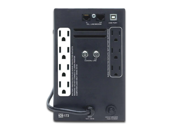 UPS NoBreak Koblenz de 1,500VA (900W) con 7 contactos Nema 5-15R.