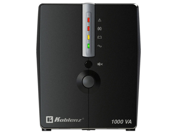No-Break Koblenz 10017 USB-R, 1000 VA/500 Watts, 8 contactos.
