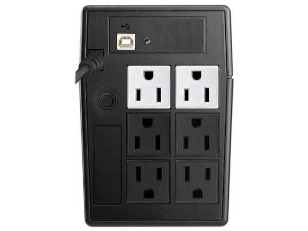 No-Break Koblenz 5516 USB/R de 550VA/330W, 120V, Onda Cuasisenoidal, hasta 75 Minutos de Respaldo, USB.