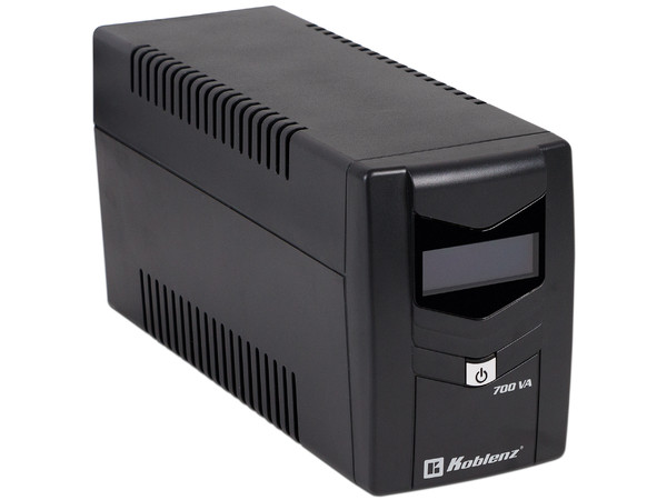 UPS con regulador Koblenz 7011 USB/R, 700 VA/ 360 W con 6 conexiones Nema 5-15R.