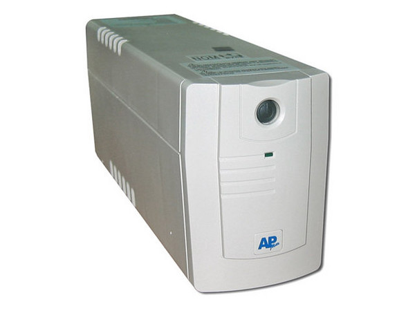 UPS APMax 650 VA, 4 Contactos Protección para Línea Telefónica, hasta 35 minutos de respaldo.