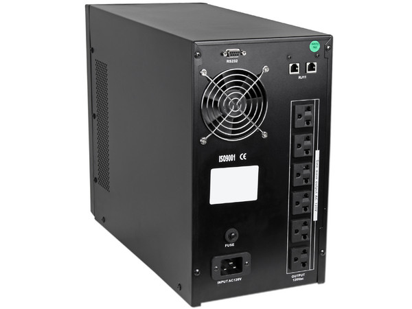 UPS PSH S3300, 6 Contactos, Protección para Línea Telefónica, 1920W / 3200VA