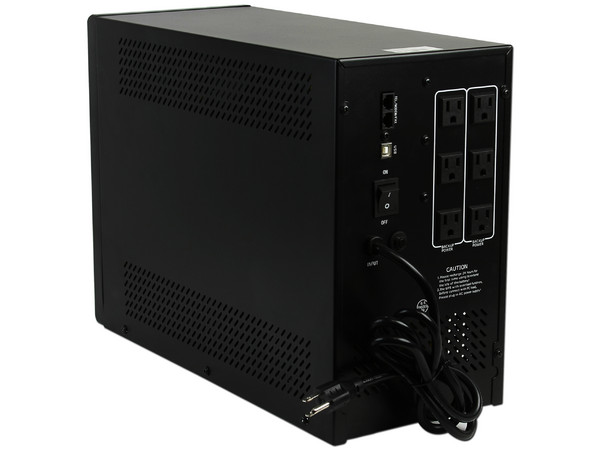 UPS PSH2200, 6 Contactos, Protección para Línea Telefónica, 2200VA/1320W.