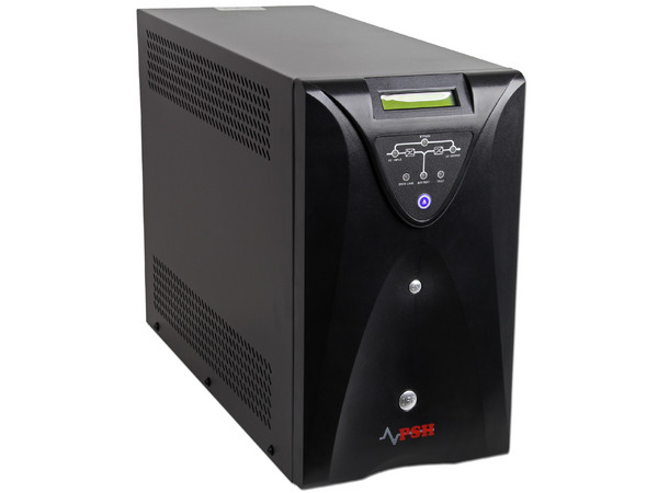 UPS PSH2200 LCD, 6 Contactos, Protección para Línea Telefónica, 2200VA / 1320W. 