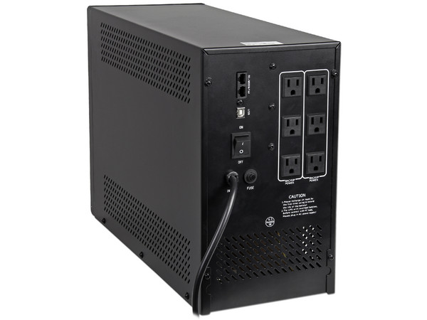 UPS PSH2200 LCD, 6 Contactos, Protección para Línea Telefónica, 2200VA / 1320W. 