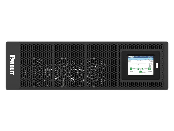 UPS Panduit SmartZone U10N11V de Doble Conversión en Línea, 10000VA/10000W, 208V, Terminal de Hard Wire, 2 Entradas NEMA L6-30R, Color Negro.