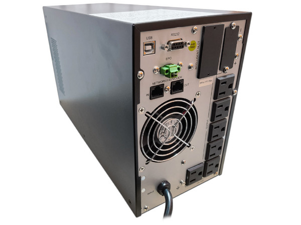UPS Online SKE UH11-1 LS i 1000VA 1000W Doble Conversión con Display LCD, Onda Senoidal Pura y 6 Salidas NEMA. Color Negro.