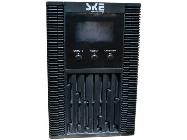 UPS Online SKE UH11-2 LS 2000VA 1800W Doble Conversión con Display LCD y 4 Salidas NEMA. Color Negro.