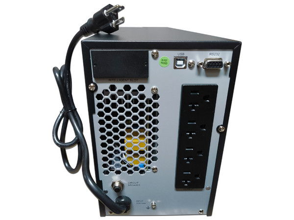 UPS Online SKE UH11-2 LS 2000VA 1800W Doble Conversión con Display LCD y 4 Salidas NEMA. Color Negro.
