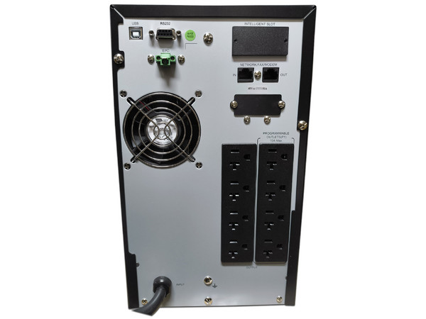 UPS Online SKE UH11-2 LS i 2000VA 2000W Doble Conversión con Display LCD y 8 Salidas NEMA. Color Negro.
