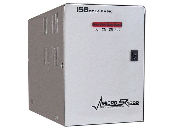 UPS NoBreak Sola Basic MicroSR 1000 de 1000VA (650W) con 4 contactos Nema 5-15R.
