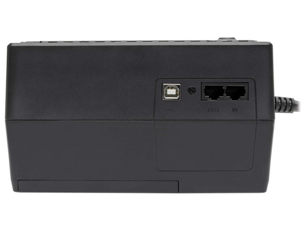 UPS Tripp Lite ECO350U de 350VA (180W)  con 6 contactos, diseño ultra compacto.