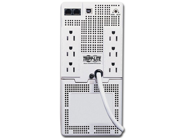UPS Tripp Lite standby Internet Office de 120V, 700VA y 425W con 6 contactos.