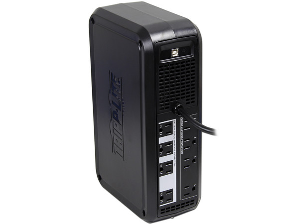 No Break Tripp Lite OmniSmart OMNI650LCD, 650VA (350WATTS) con 8 Conexiones NEMA 5-15P, USB. 