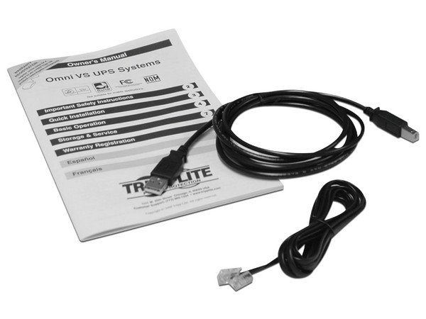 UPS Tripp Lite Omni VS de 500W y 8 contactos 5-15P.
