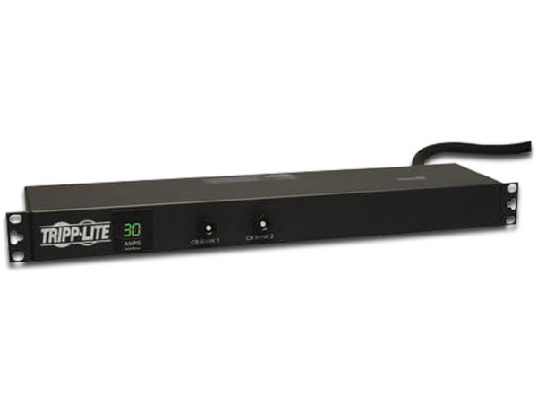 PDU Barra multicontactos de 12 salidas para montaje en 1U de rack, Enchufes Tipo 5-15 / 20R