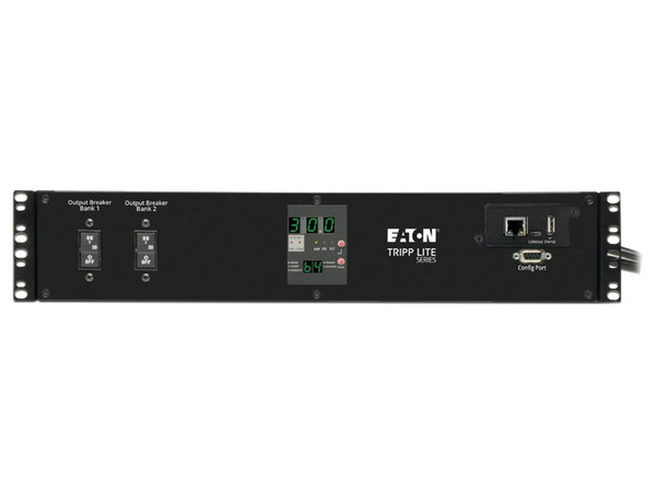 UPS Tripp Lite PDUMH30HVATNET de 5700W, 240V 30A, 19 Contactos (16xC13 / 2xC19 / 1xL6-30R), Para Montaje en Rack de 2U. Color Negro.