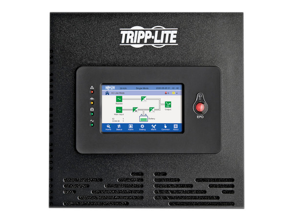 UPS Tripplite Unity PF de Doble Conversión de 10 kVA/220V, Entrada, 9 Minutos de Respaldo,2 Cadenas de Baterías Internas, Color Negro.