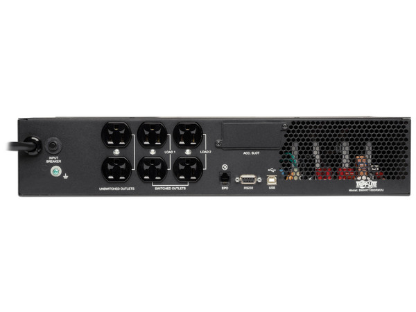 UPS Tripp Lite SMART1000RM2U de 1000VA, 6 contactos NEMA de 100/110/120V, diseño para Montaje en Rack.
