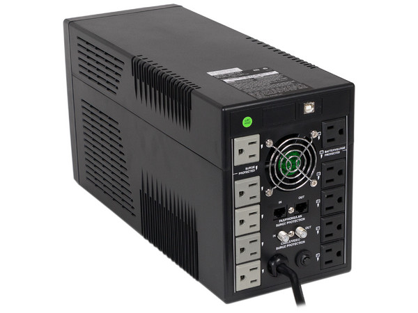 UPS Tripp Lite UPS SmartPro Interactivo SMART1500LCDT, 1500VA (900Watts) con 10 contactos.