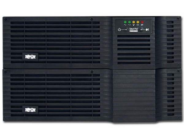 UPS TrippLite SmartPro Interactivo SMART5000RT3U de 5kVA (4kW), onda sinusoidal, 208V y 120V, 10 Contactos 5-15R, 2 Contactos 5-15R/20R, 1 Contacto L15-30R, 1 Contacto L6-30R, 2 Módulos, para Montaje en Rack.
