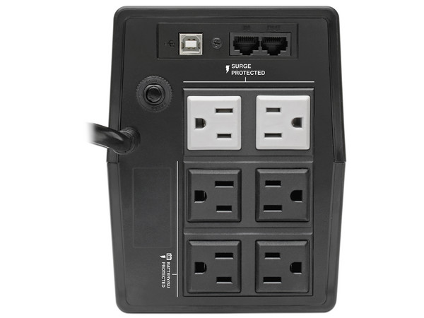 UPS NoBreak TrippLite de 550VA (300W) con 6 contactos Nema 5-15R.