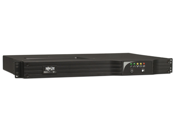 UPS Tripp Lite SMART750RM1U de 750VA (600W), 6 contactos 5-15R, diseño para Montaje en Rack.