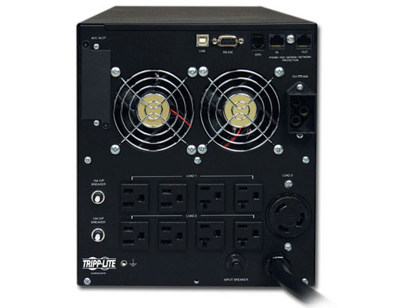 UPS TrippLite Smart Online SU3000XL de 3000VA (2400W), 4 Contactos 5-15R, 4 Contactos 5-15R/20R, 1 Contacto L5-30R.