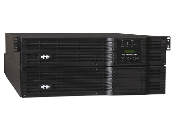 UPS TrippLite SmartOnline SU6000RT4U de 208/240 y 120V 6kVA 4.2kW de 12 contactos para rack en 4U.