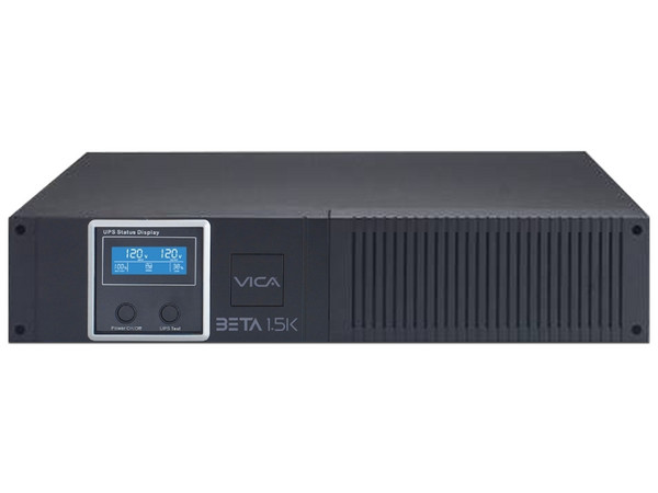 UPS Vica BETA INTERACTIVE 1.5K 1500VA / 900W con 8 conexiones Nema 5-15R, 120v.