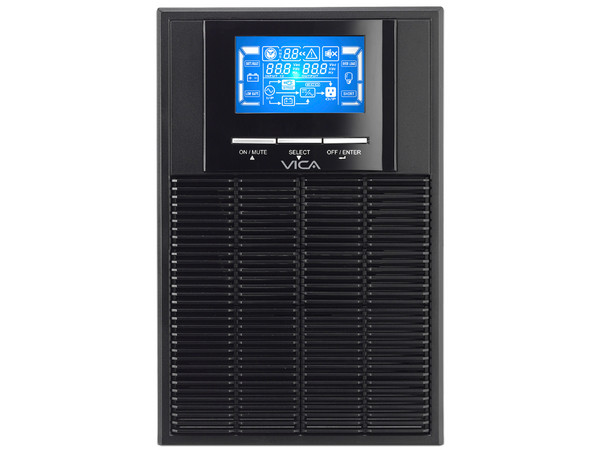 UPS Vica Gamma 2K de 2000VA/1800W, Tipo Torre, Doble Conversión.
