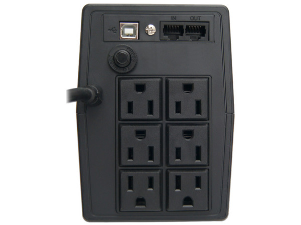 UPS NoBreak Vica Optima 500 de 500VA/240W con 6 contactos Nema 5-15R.