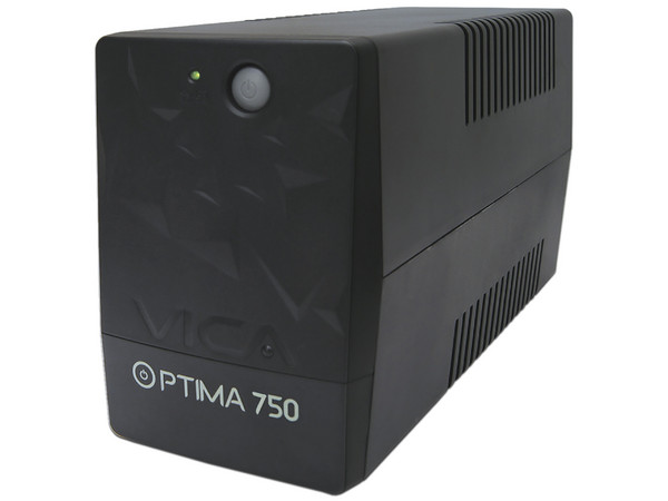 No-Break VICA VICA OPTIMA 750 de 750VA (350 Watts) con 6 Contactos NEMA 5-15R.