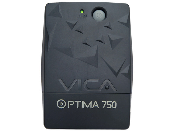 No-Break VICA VICA OPTIMA 750 de 750VA (350 Watts) con 6 Contactos NEMA 5-15R.