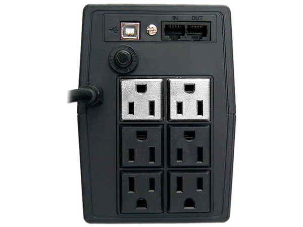 UPS NoBreak Vica Optima 800 de 800VA/480W con 6 contactos Nema 5-15R.