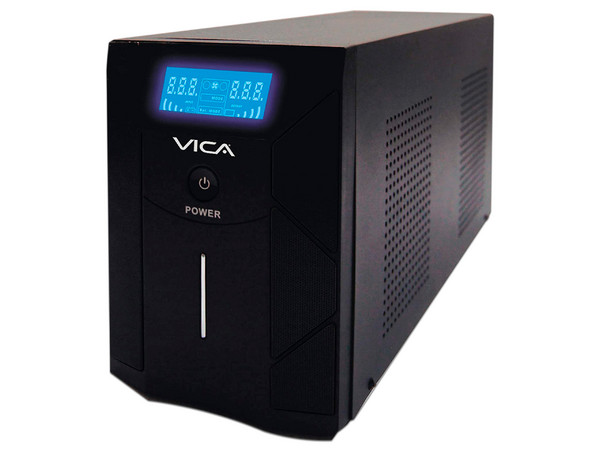 No-Break con Regulador Integrado VICA S3000, 1800W (3000 VA) con 8 Contactos Nema 5-15R.