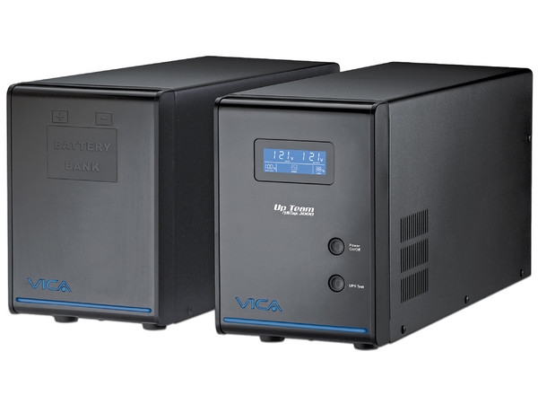 No Break VICA Up Team HA 3000 3000 VA, 1800W, 50/60 Hz, tiempo de respaldo de hasta 100 minutos, 4 ms de tiempo de respuesta.