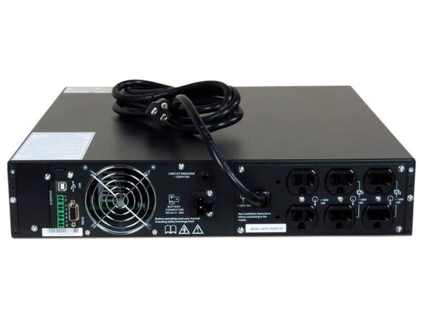 UPS Vertiv Liebert GXT4-1500RT120 de 1500VA/1350W con 6 contactos NEMA 5-15R, 120V.