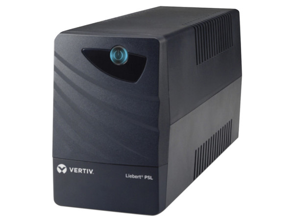 NoBreak Vertiv Liebert de 850VA/480W con 6 contactos NEMA 5-15R, voltaje de entrada 120V.